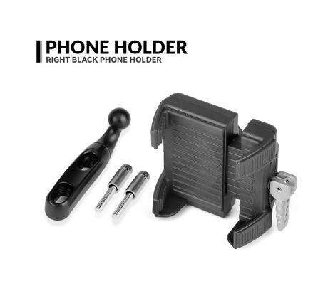 Motorcycle phone mount clutch - motorcycle,