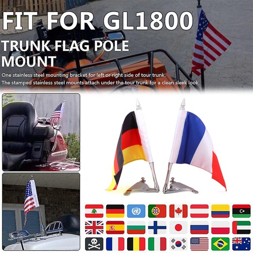 Flag pole luggage - flag,