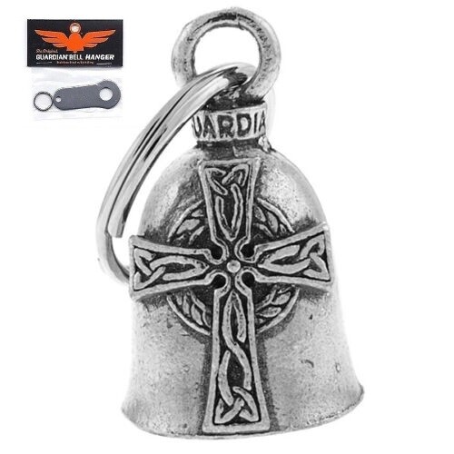Celtic cross guardian - celtic, bell