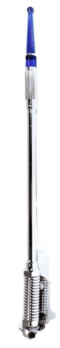 Antenna chrome blue flag - blue,