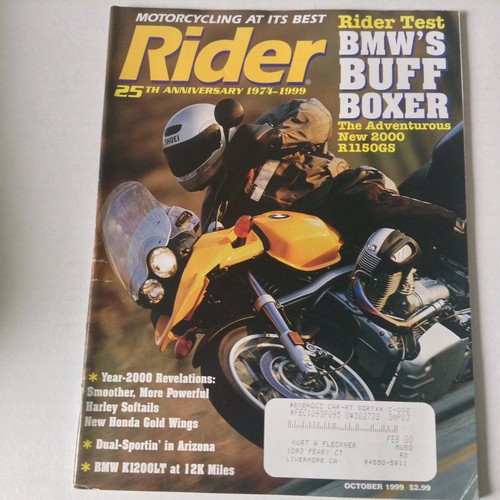 Rider magazine harley softails - magazine,
