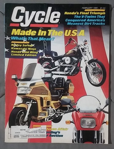 1985 february cycle magazine - cycle,
